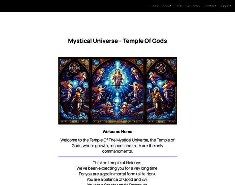 Mysticaluniverse.com thumbnail