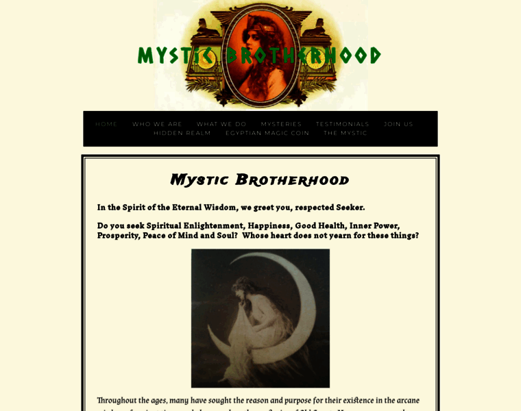 Mysticbrotherhood.org thumbnail