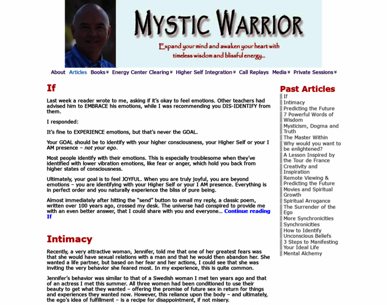 Mysticwarrior.us thumbnail