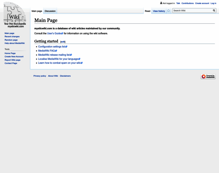 Mysticwiki.com thumbnail