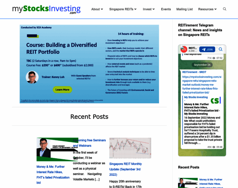 Mystocksinvesting.com thumbnail