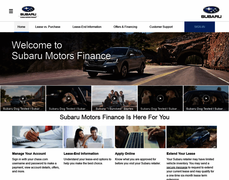 Mysubarumotorsfinance.com thumbnail
