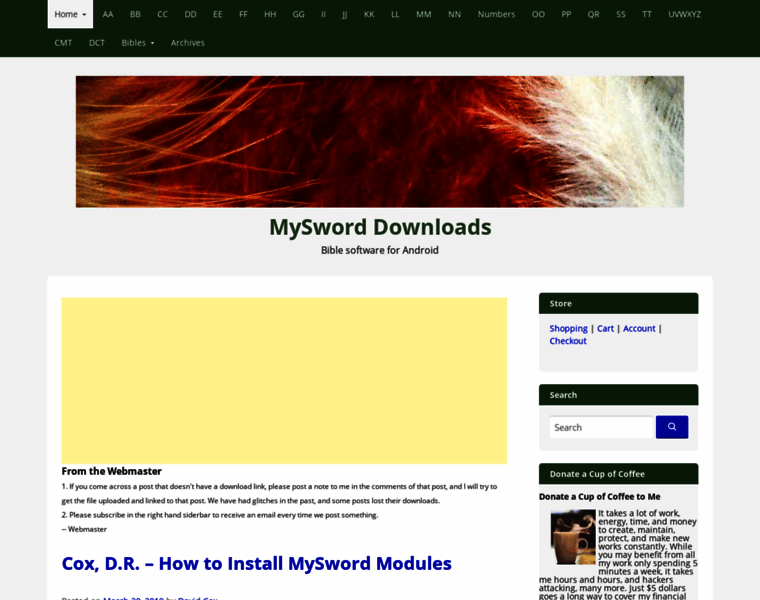 Myswordmodules.com thumbnail