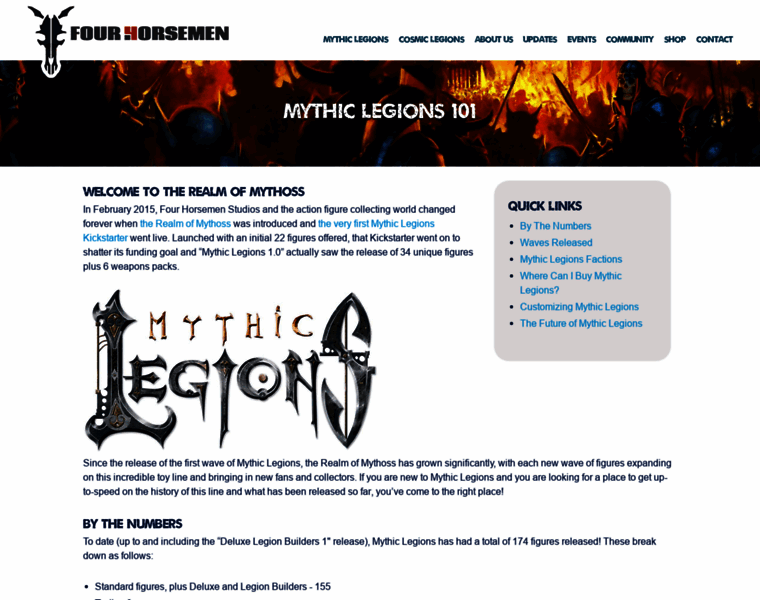 Mythiclegions.com thumbnail