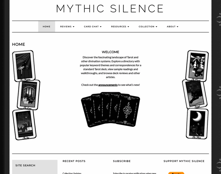 Mythicsilence.com thumbnail