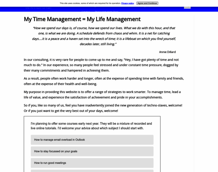 Mytimemanagement.com thumbnail