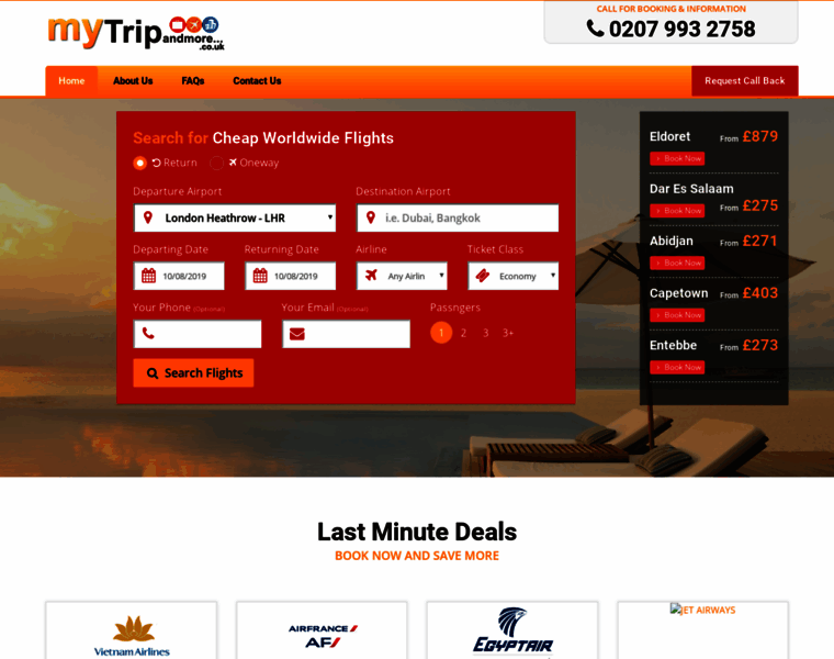 Mytripandmore.co.uk thumbnail