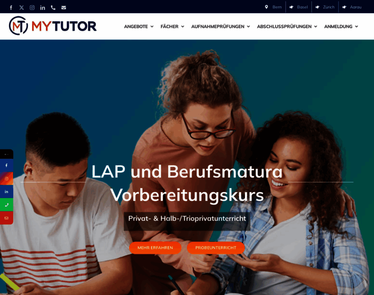 Mytutor-bern.ch thumbnail