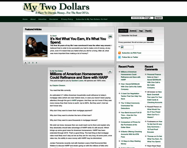 Mytwodollars.com thumbnail