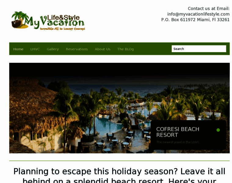 Myvacationlifestyle.com thumbnail