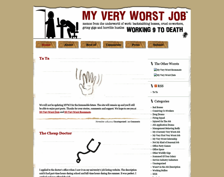 Myveryworstjob.com thumbnail