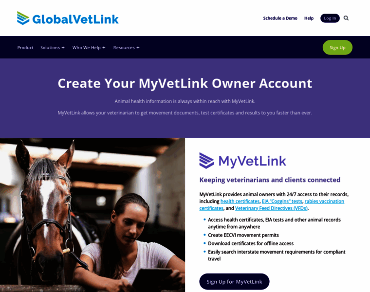 Myvetlink.com thumbnail