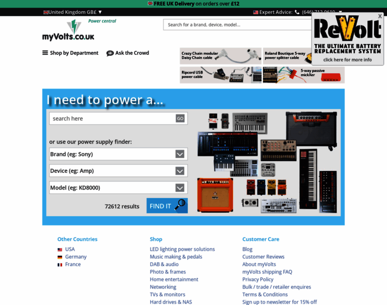 Myvolts.co.uk thumbnail Myvolts.co.uk thumbnail