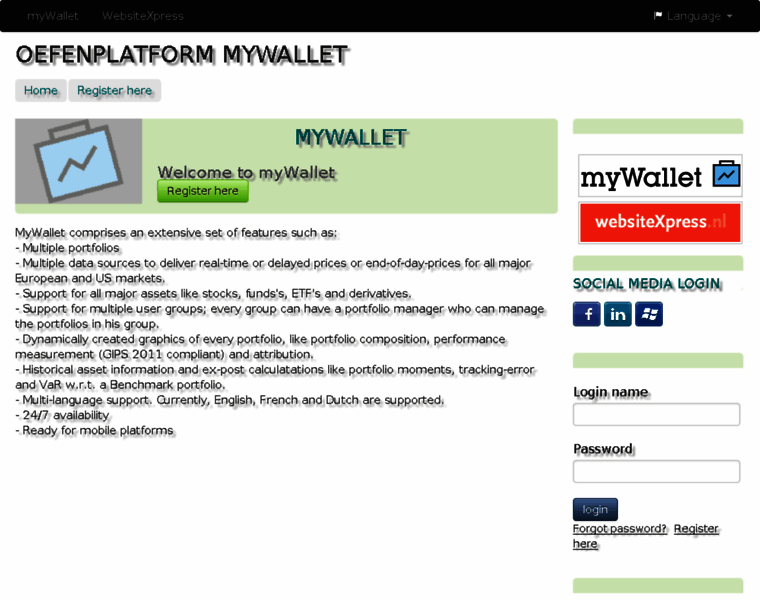 Mywallet.net thumbnail