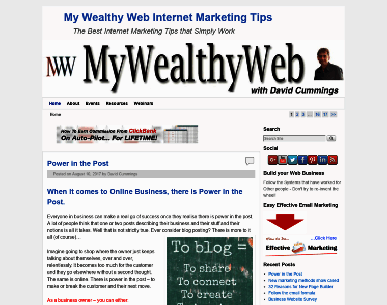 Mywealthyweb.com thumbnail