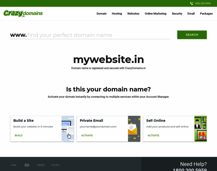 Mywebsite.in thumbnail