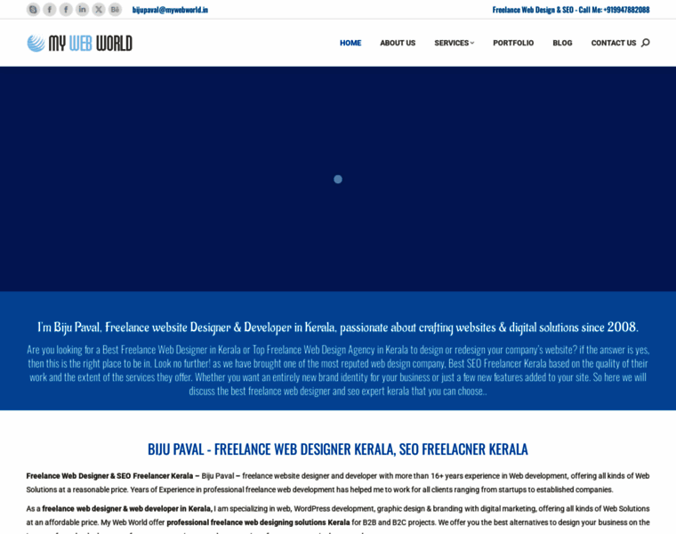 Mywebworld.in thumbnail
