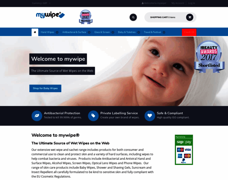 Mywipe.co.uk thumbnail