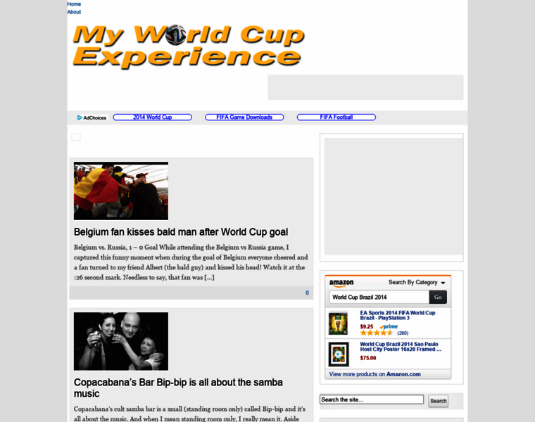 Myworldcupexperience.com thumbnail