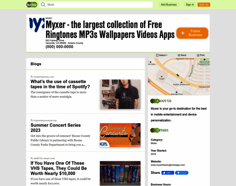 Myxer-the-largest-collection-of-free.hub.biz thumbnail