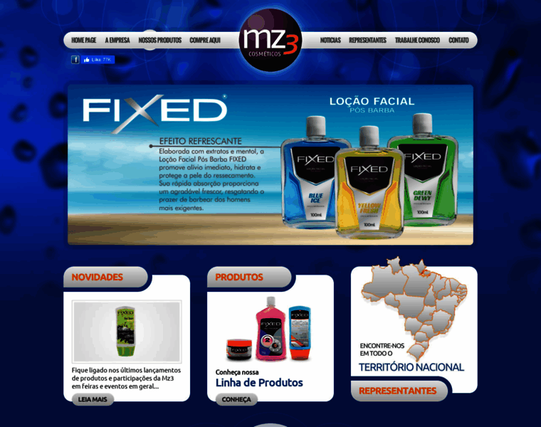 Mz3cosmeticos.com.br thumbnail