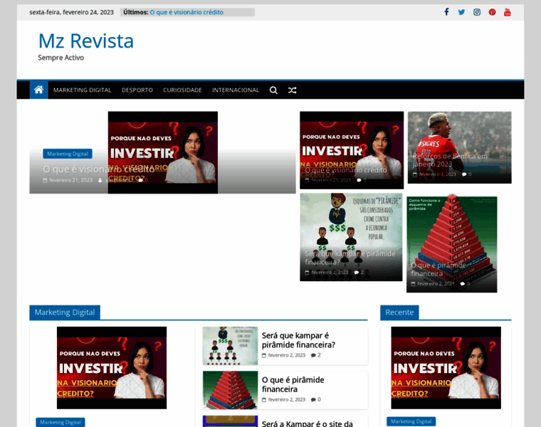 Mzrevista.com thumbnail