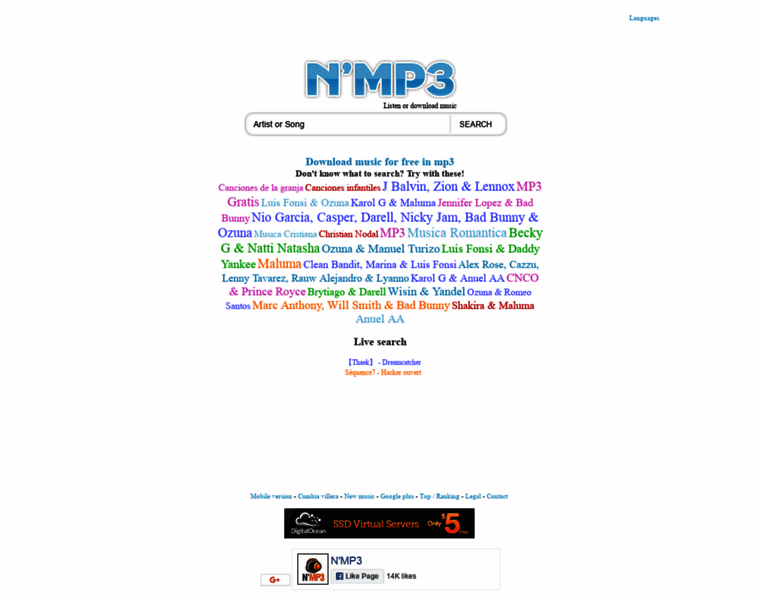 N-mp3.com thumbnail