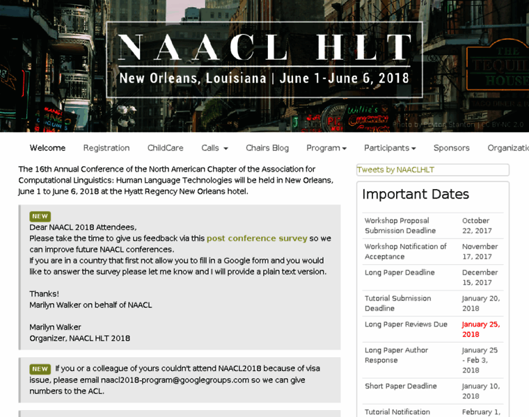 Naacl2018.org thumbnail