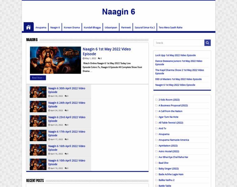 Naagin6-live.com thumbnail