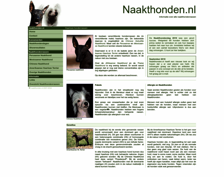 Naakthonden.nl thumbnail