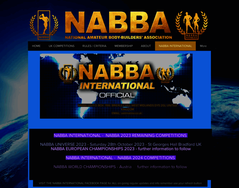 Nabba-international.com thumbnail