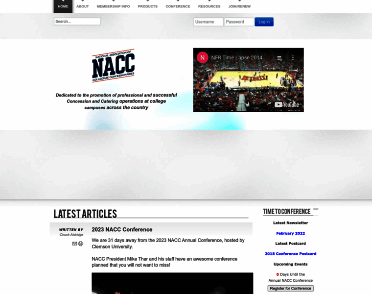Nacc-online.com thumbnail