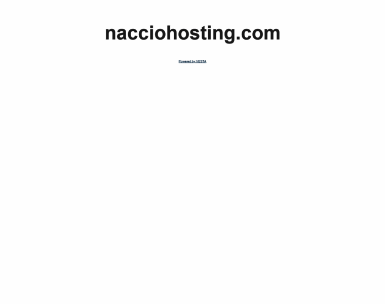 Nacciohosting.com thumbnail