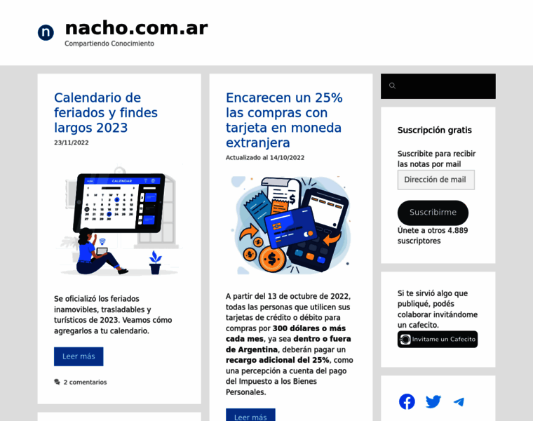 Nacho.com.ar thumbnail