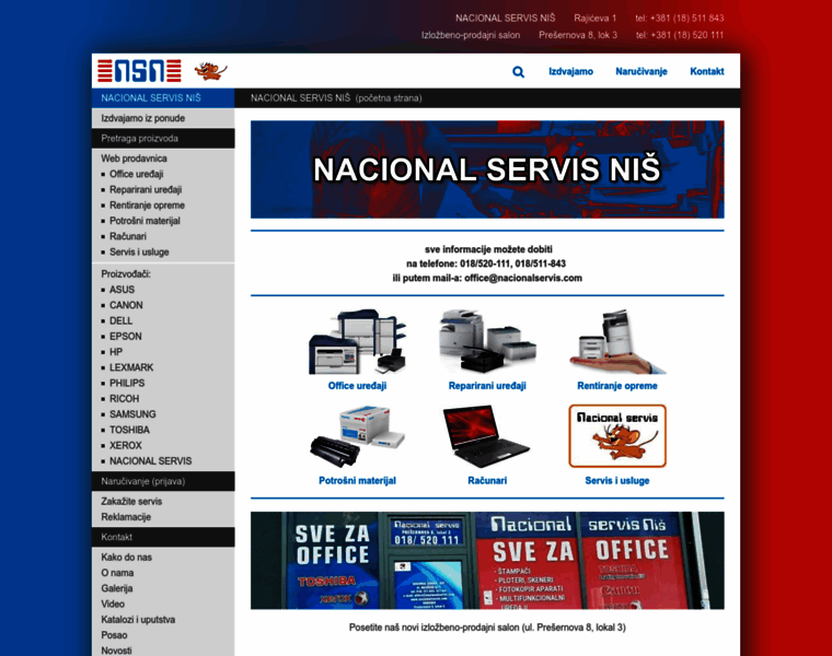 Nacionalservis.com thumbnail