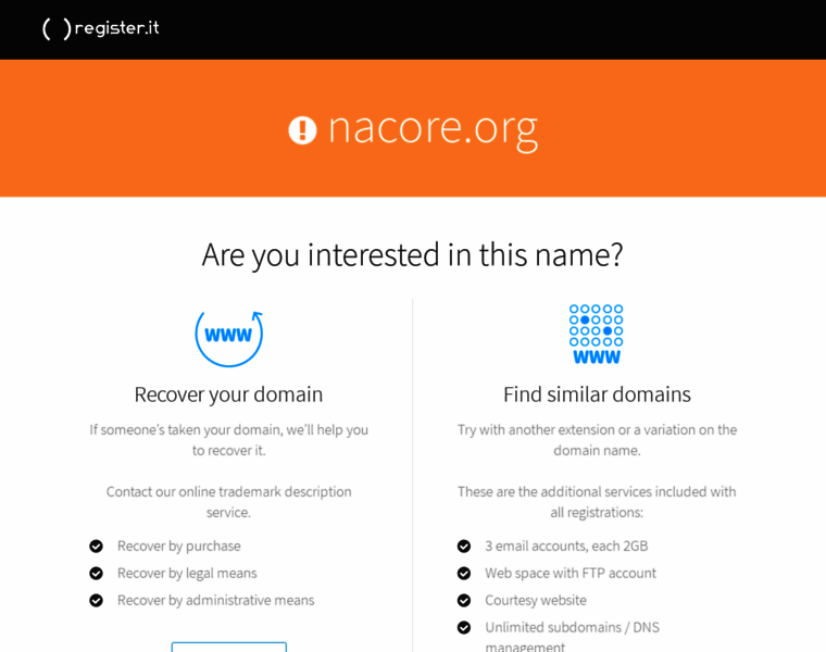 Nacore.org thumbnail Nacore.org thumbnail