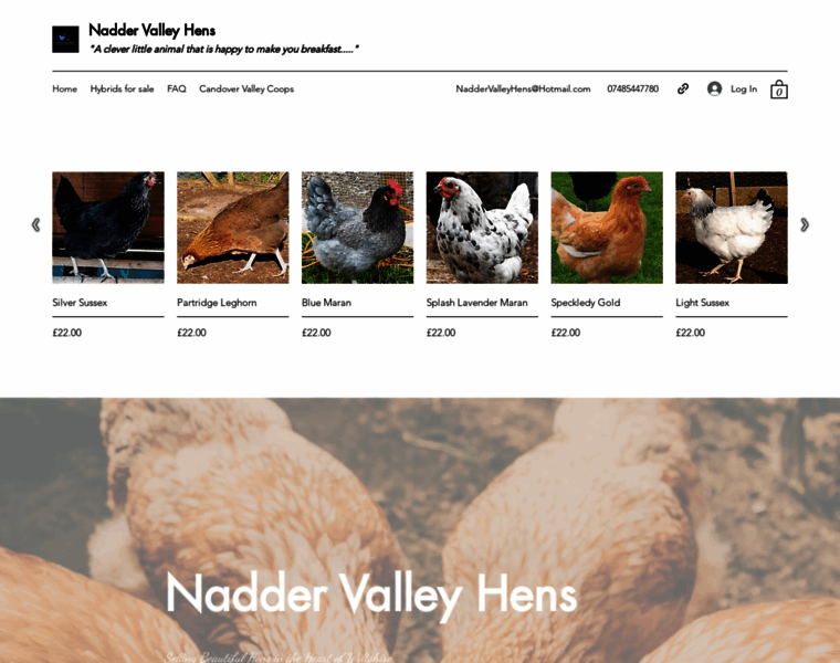 Naddervalleyhens.co.uk thumbnail