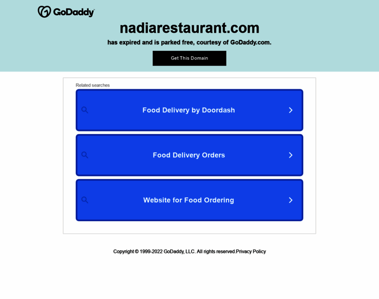 Nadiarestaurant.com thumbnail