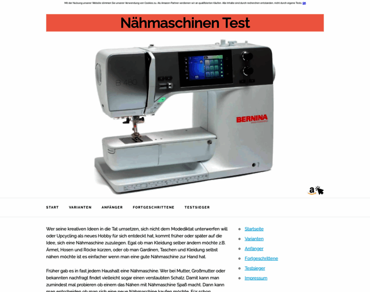 Naehmaschinen-test.info thumbnail