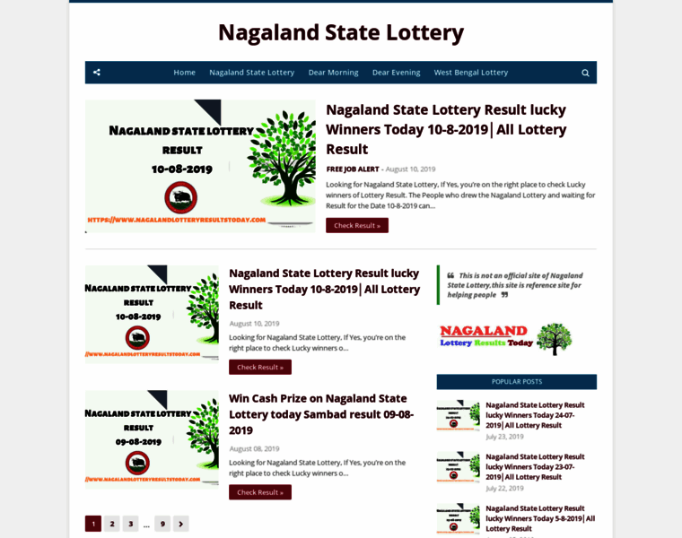 Nagalandlotteryresultstoday.com thumbnail