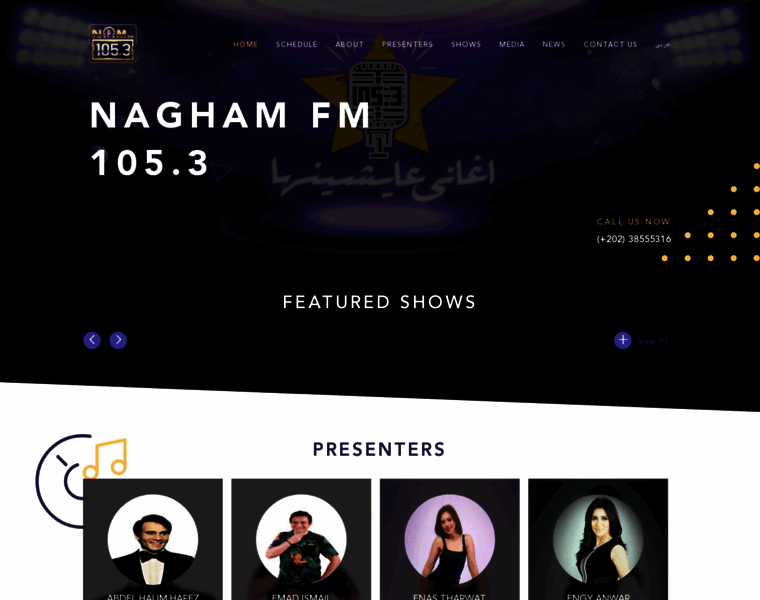 Naghamfm1053.com thumbnail