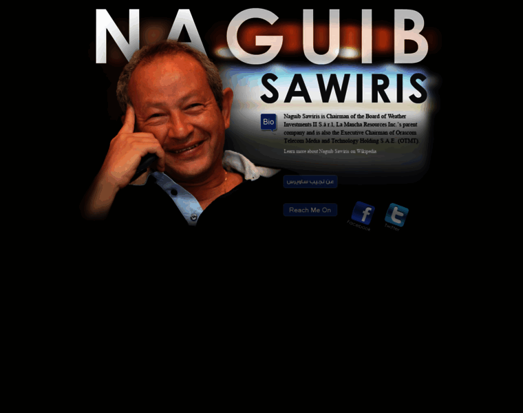 Naguibsawiris.com thumbnail