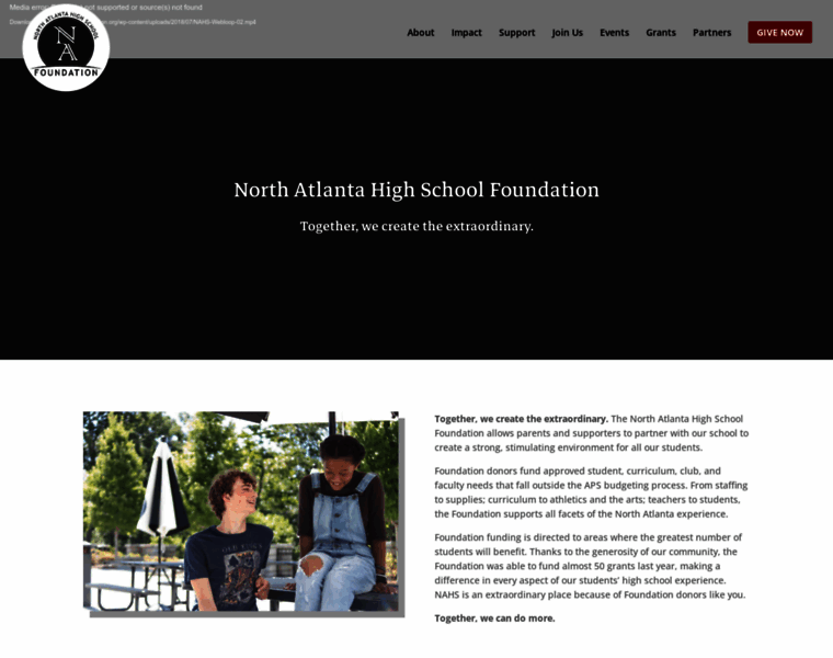 Nahsfoundation.org thumbnail