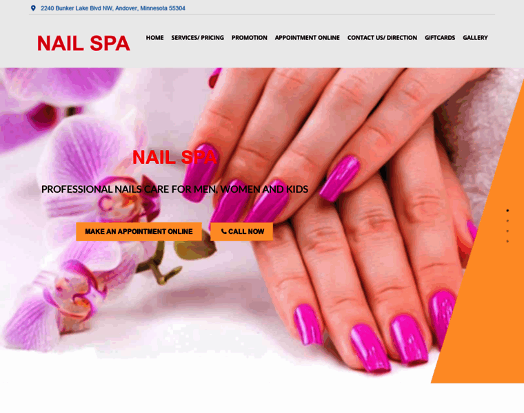 Nail-spa-andover-mn.com thumbnail