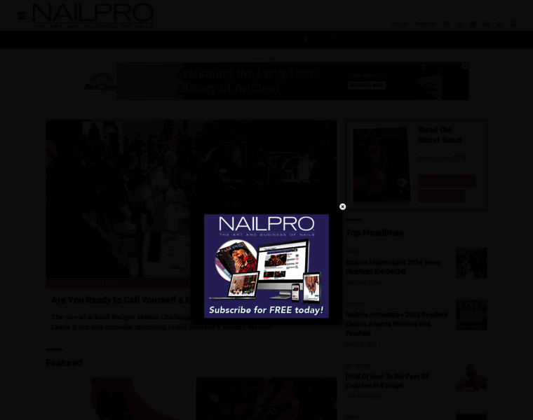 Nailpro.com thumbnail