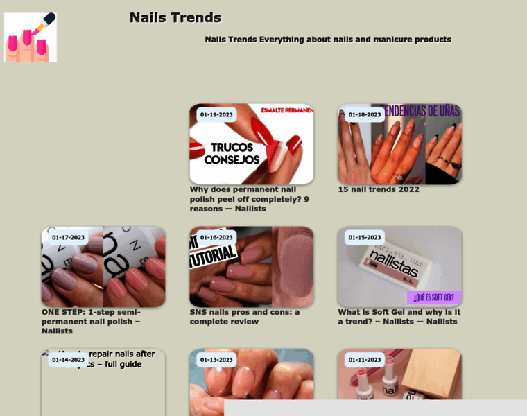 Nails-trends.com thumbnail