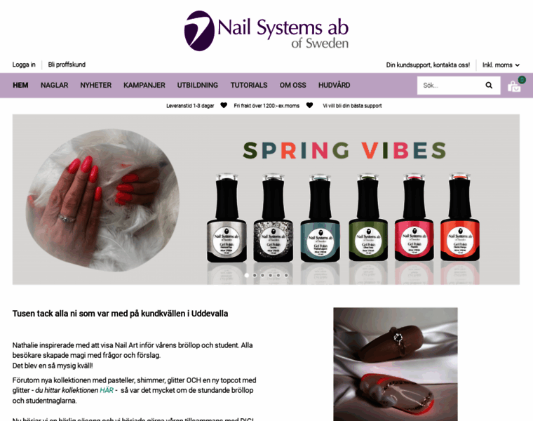 Nailsystems.se thumbnail