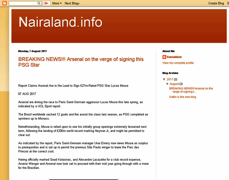 Nairaland.info thumbnail