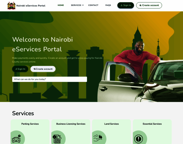 Nairobiservices.go.ke thumbnail