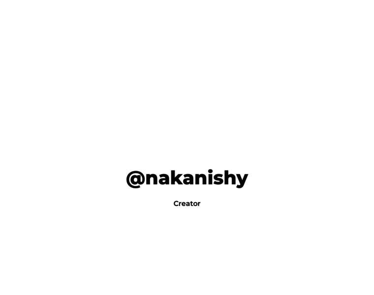 Nakanishy.com thumbnail